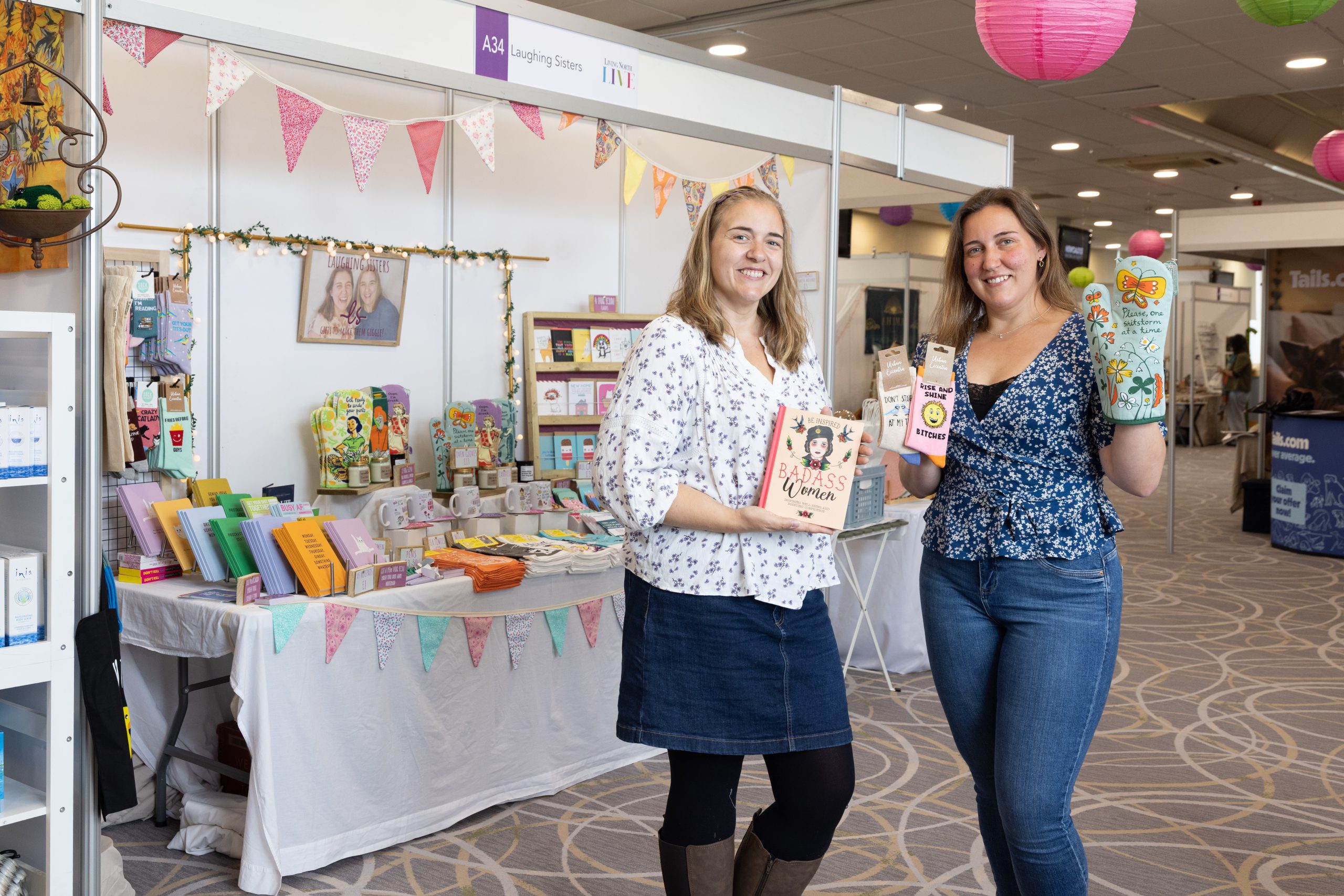Hexham Sisters Bring Laughter to the UK with New Gift Business