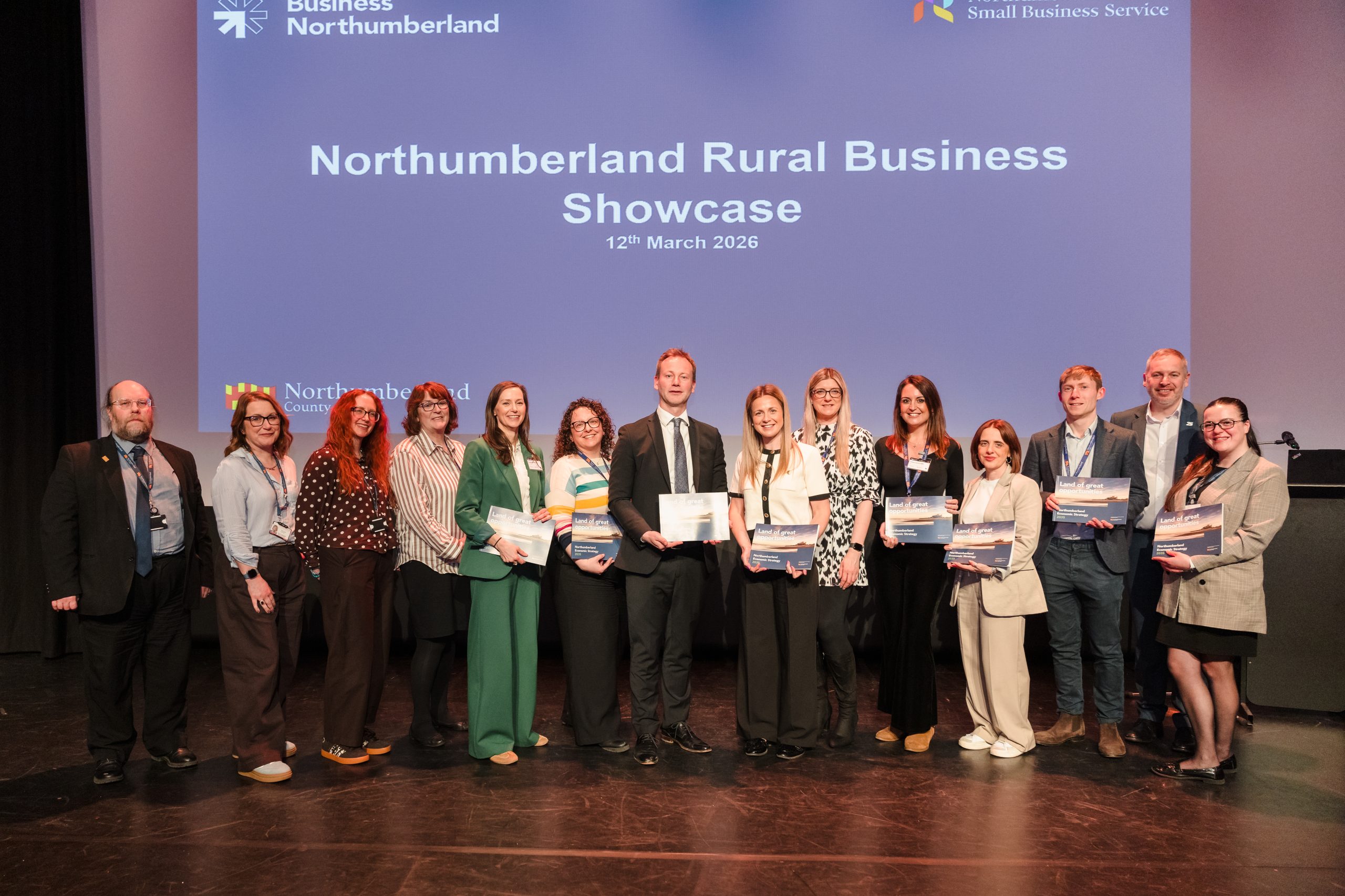 Business Northumberland team at Economic Strategy Launch Event